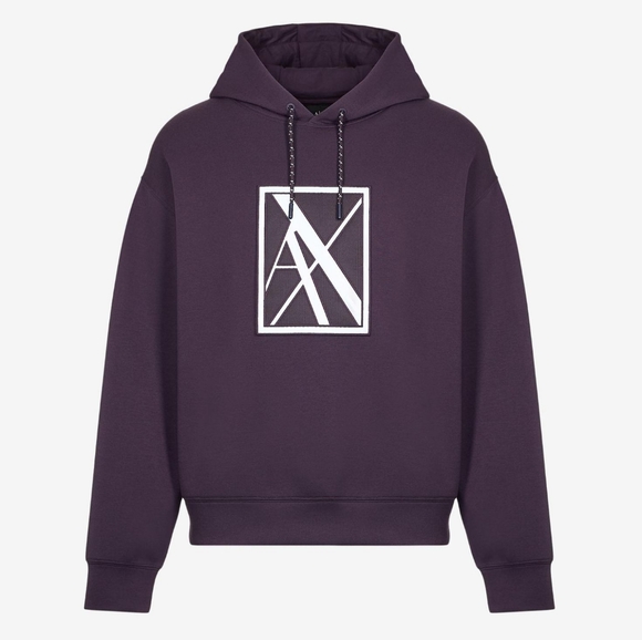 A/X Armani Exchange XL Purple Mens Reflective Sweater - Picture 5 of 5